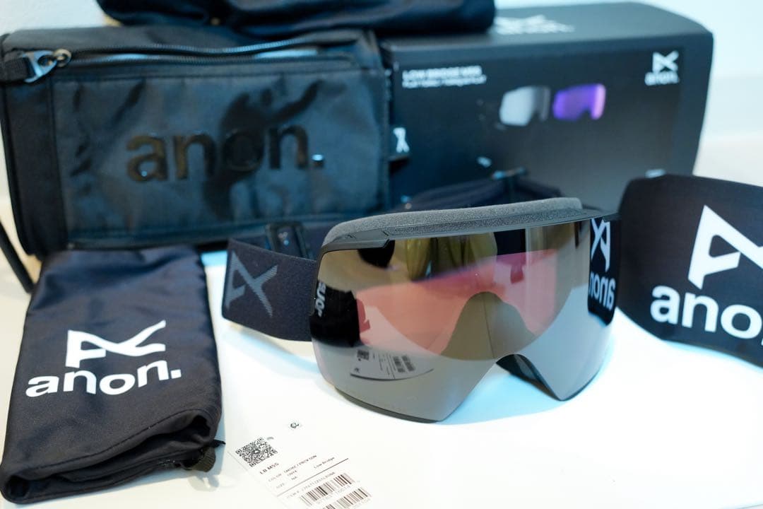 anon M5S ゴーグル + レンズセット + フェイスマスク＋バラクラバ