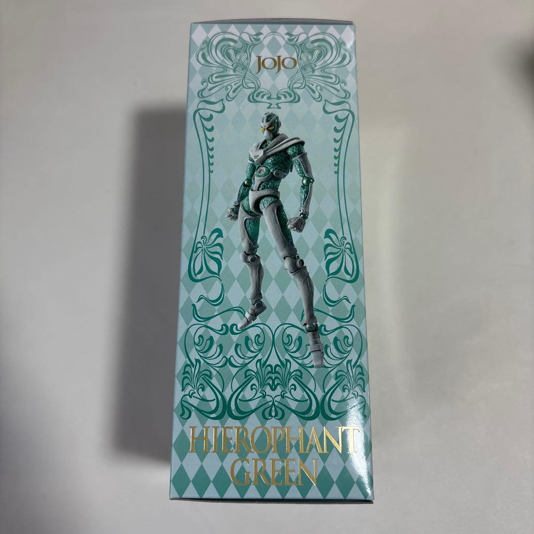 ジョジョの奇妙な冒険　花京院典明　ハイエロファントグリーン　超像可動　フィギュア