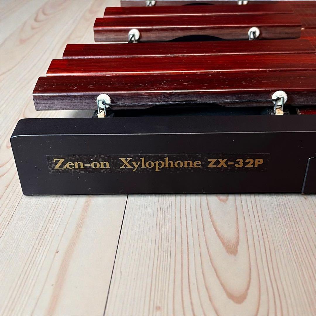 極美品✨大人気❣️ZEN-ON シロフォン ZX-32P 32音鍵盤 木琴 バチ付