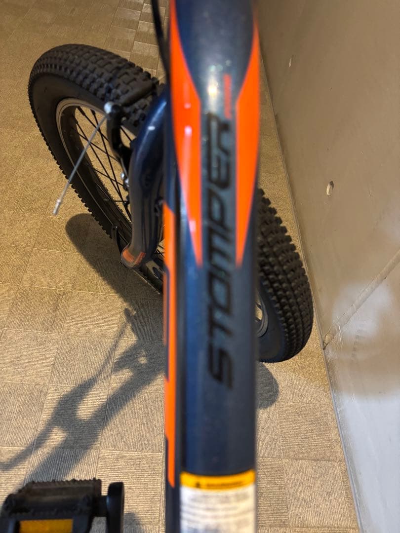 GT キッズバイク 20インチ 青/オレンジ