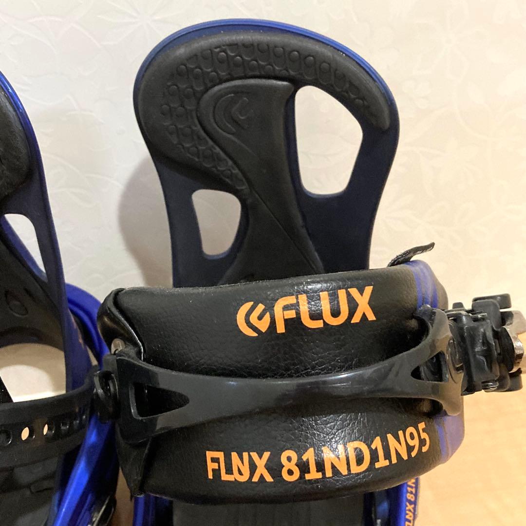 人気✨FLUX 81ND1N95 TT スノーボード バインディング ブルー M