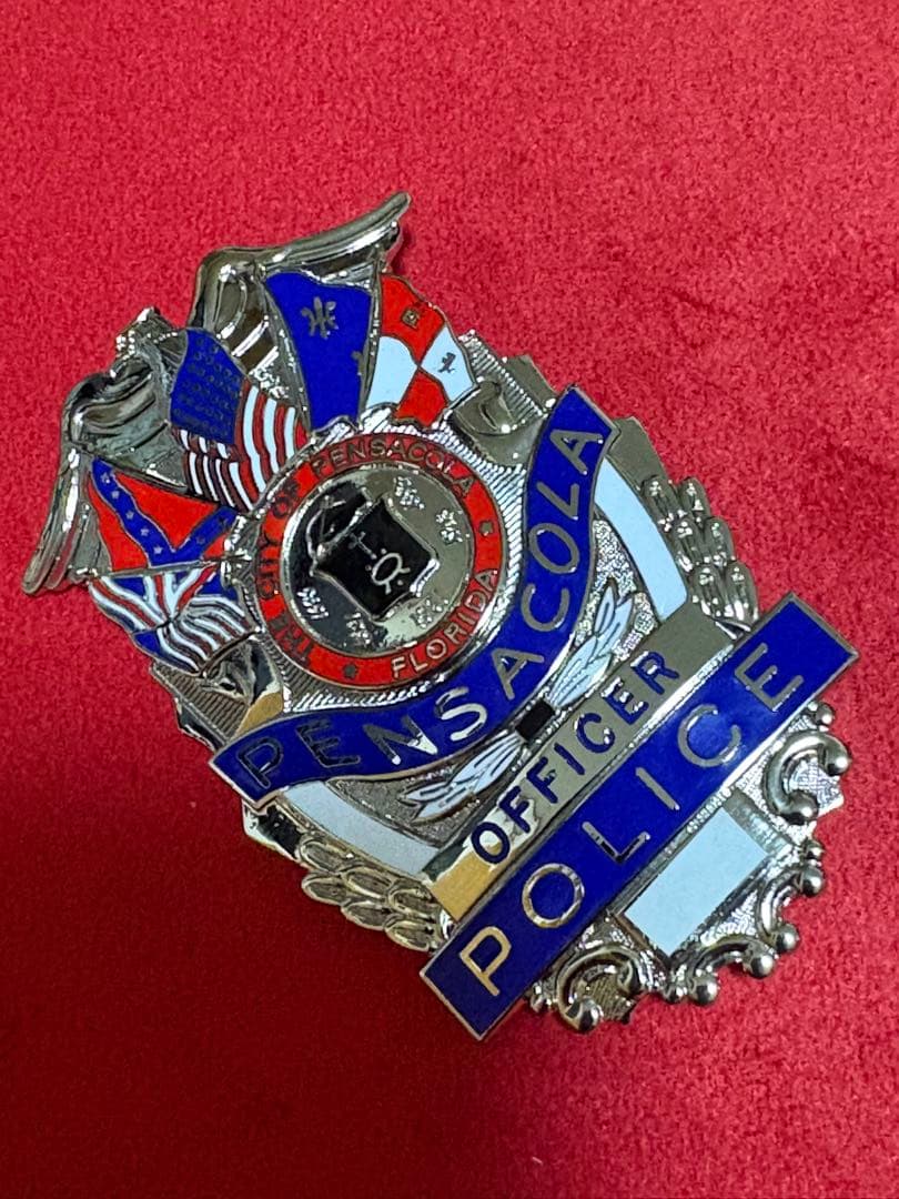 フロリダ州ペンサコーラ市警察バッジ