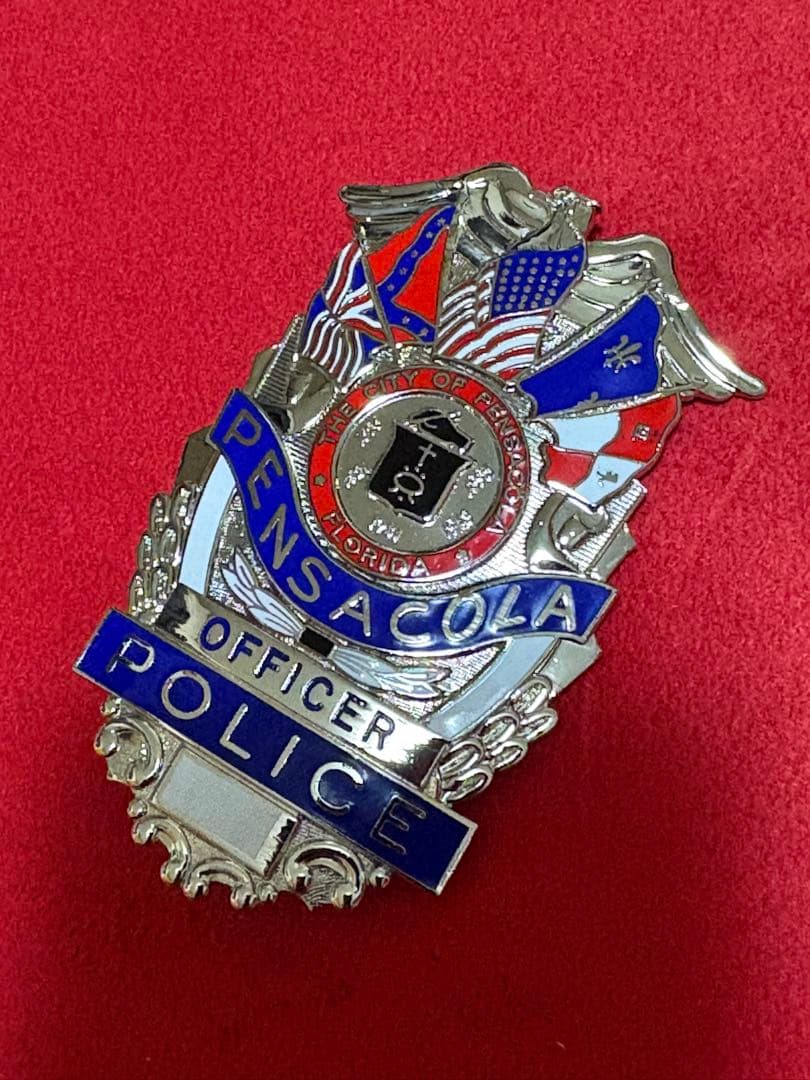 フロリダ州ペンサコーラ市警察バッジ