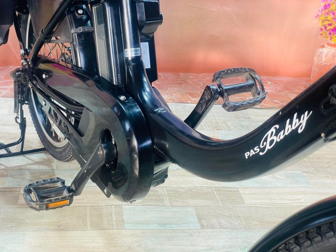 人気モデル！パスバビー12AH⭐️ヤマハ子供乗せ電動自転車Y3274