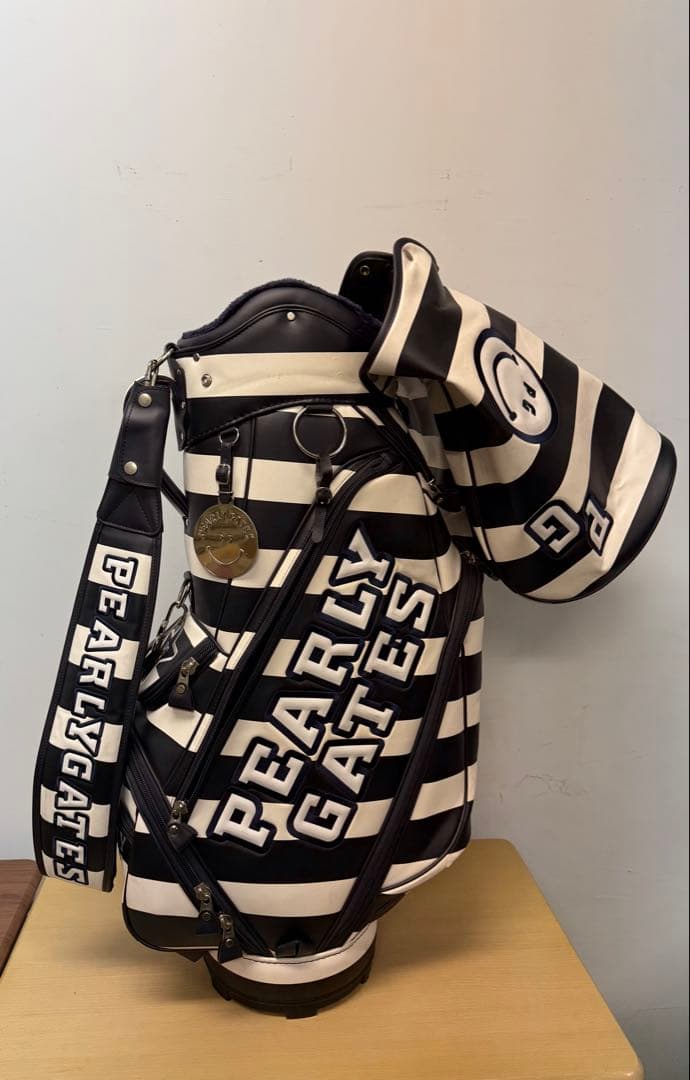 PEARLY GATES ストライプ キャディバッグ 限定品
