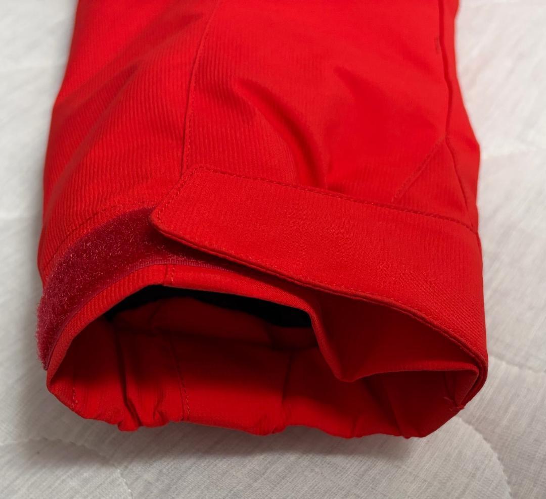 デサントスキーウェア 上下セット 赤・黒 Sサイズ ヒートナビ