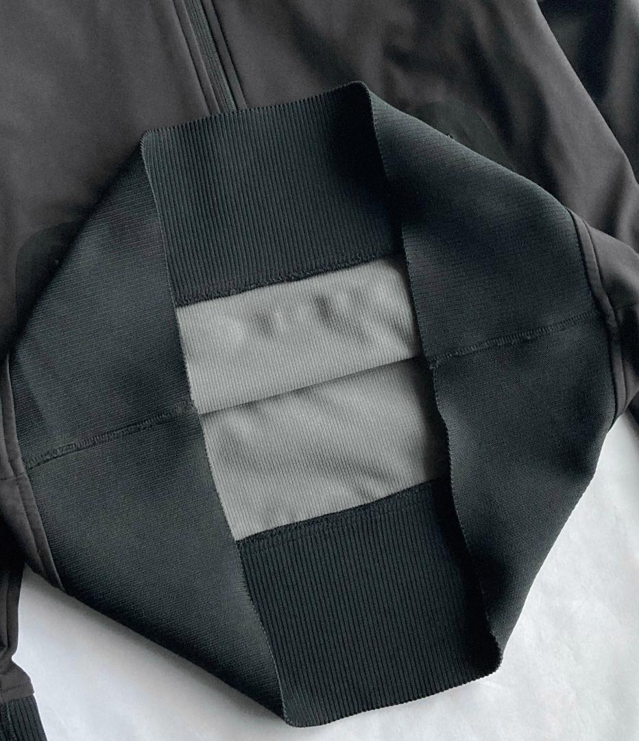 コムデギャルソン シャツ 黒 フード付きブルゾン