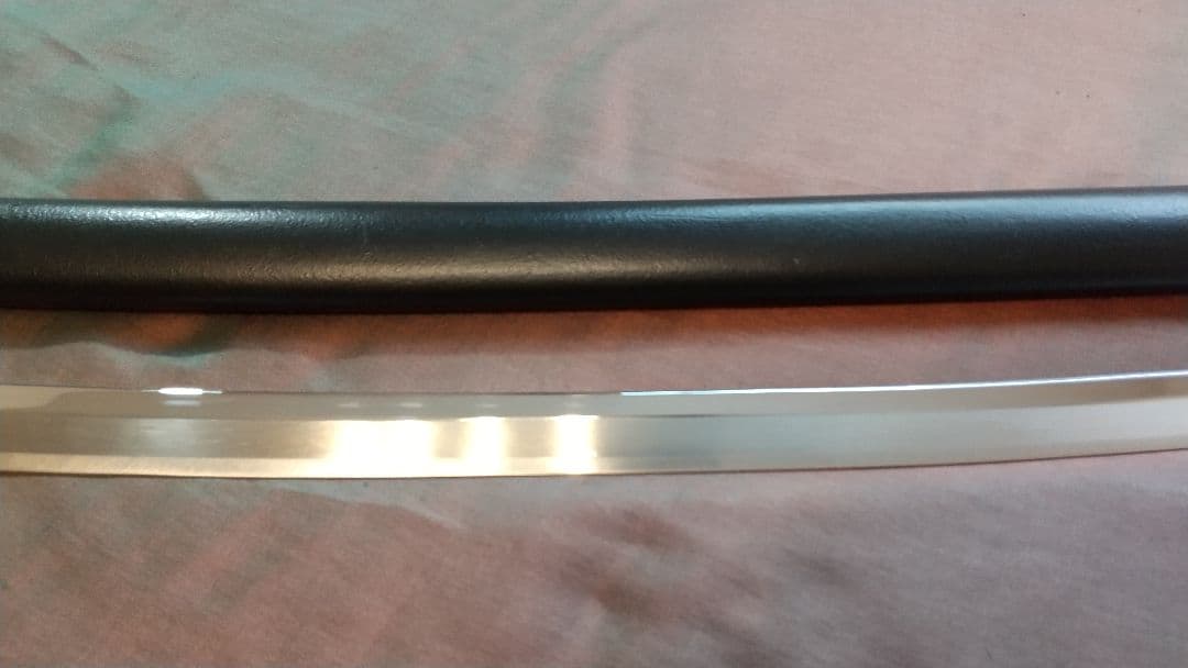 【直刃刃紋】模造刀 舞踊 模擬刀 拵え 喰出し鍔 刀剣 日本刀 刀