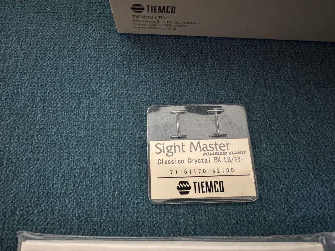 ティムコ　サイトマスター　クラシコ　未使用品　タレックス偏光サングラス