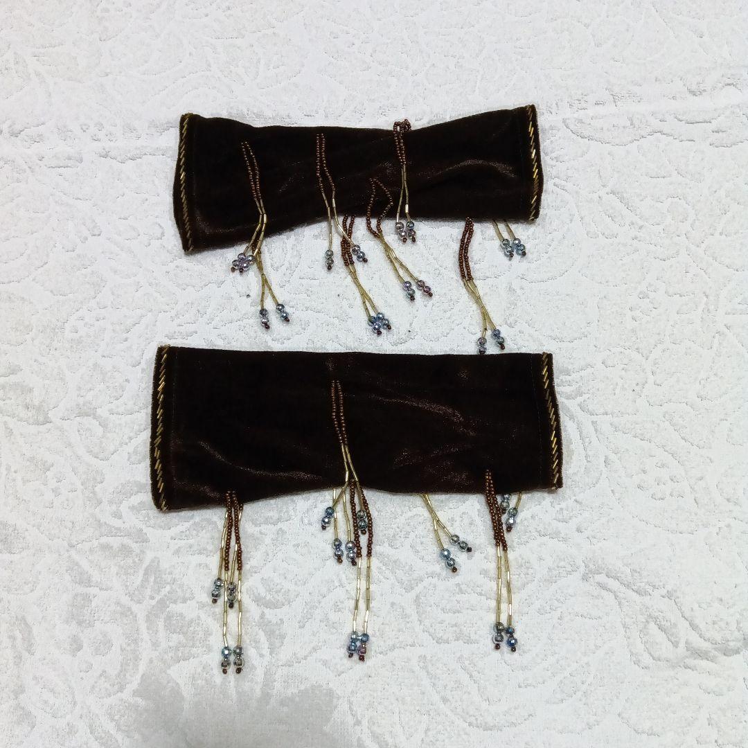 ベリーダンス　衣装　4点セット（ブラ・スカート・アーム・チョーカー）