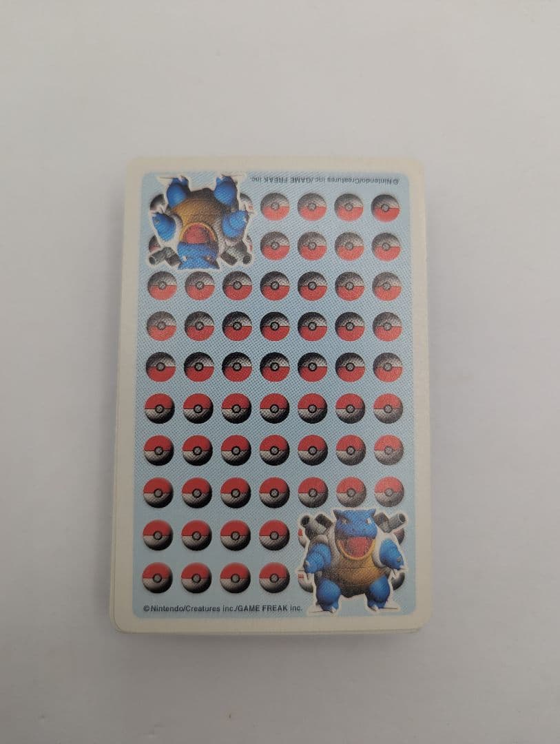 ポケモントランプ 青