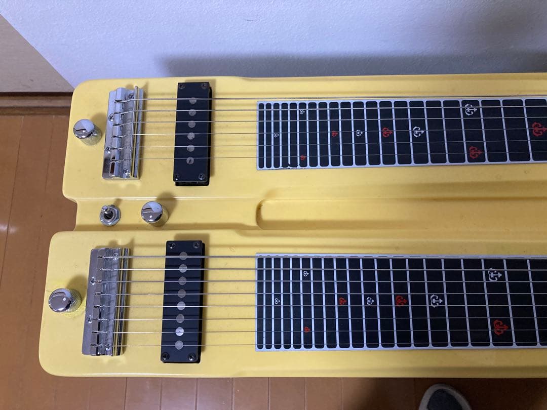 「希少」CANOPUS カノウプス6弦8弦Wネックスチールギターハードケース付