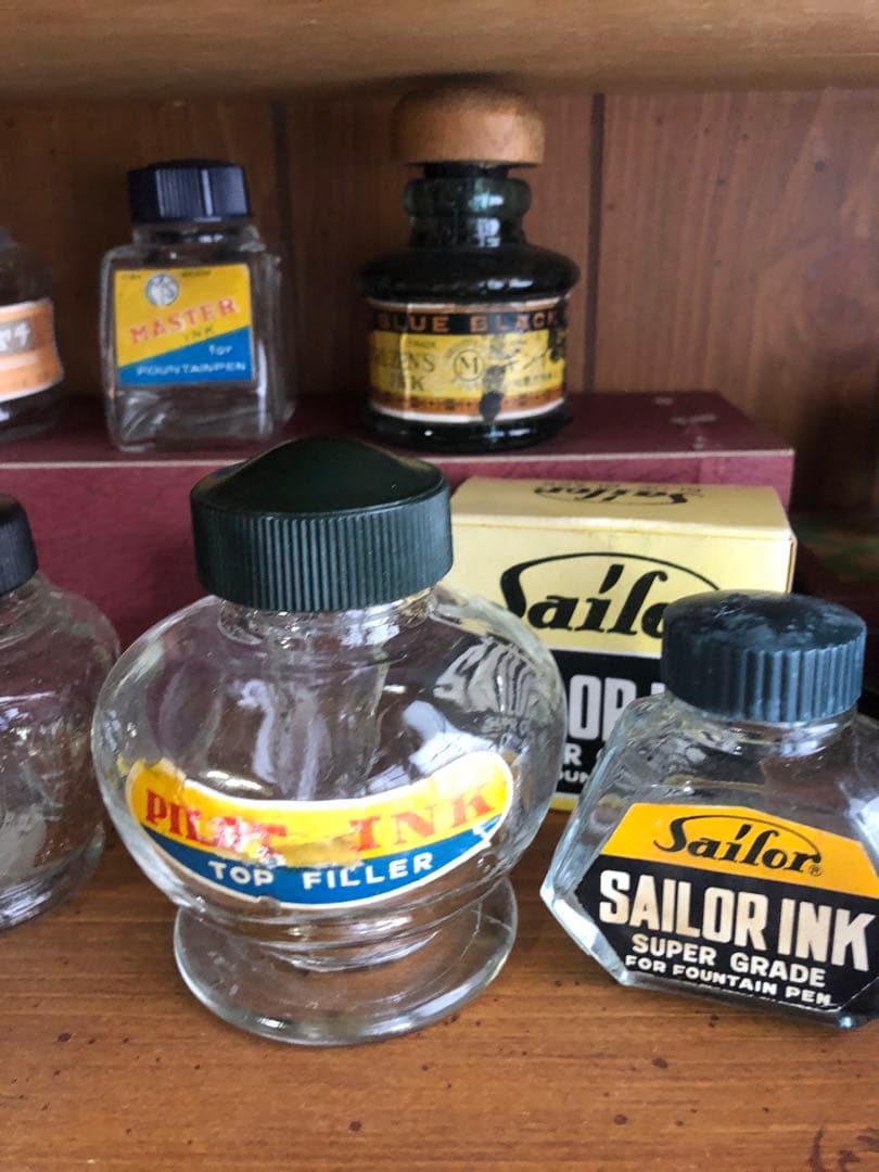 レア！　希少！アンティーク　インクボトル　12個おまとめ