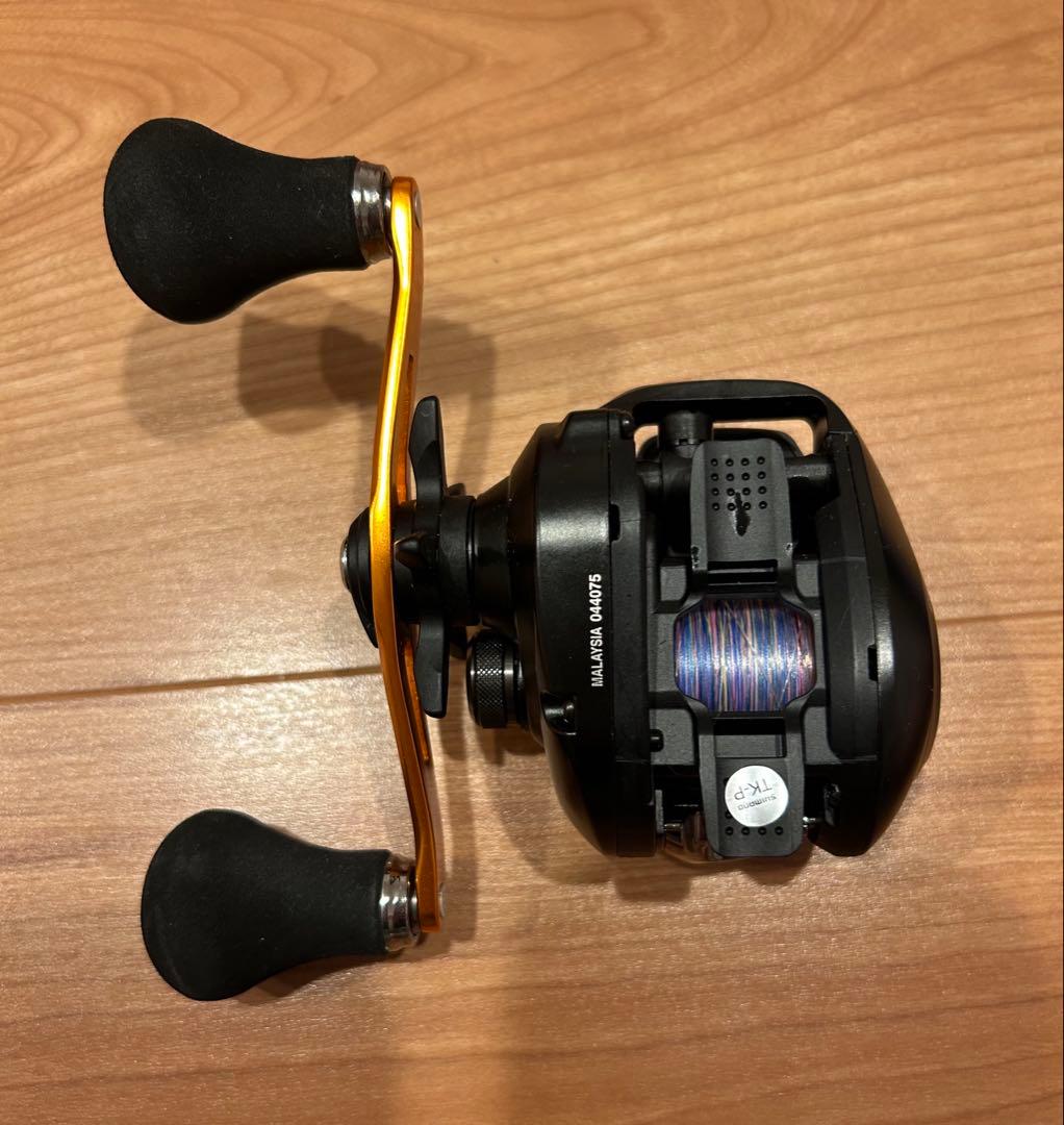 シマノ バルケッタBB 150DH-HGベイトリール デジタルカウンター付