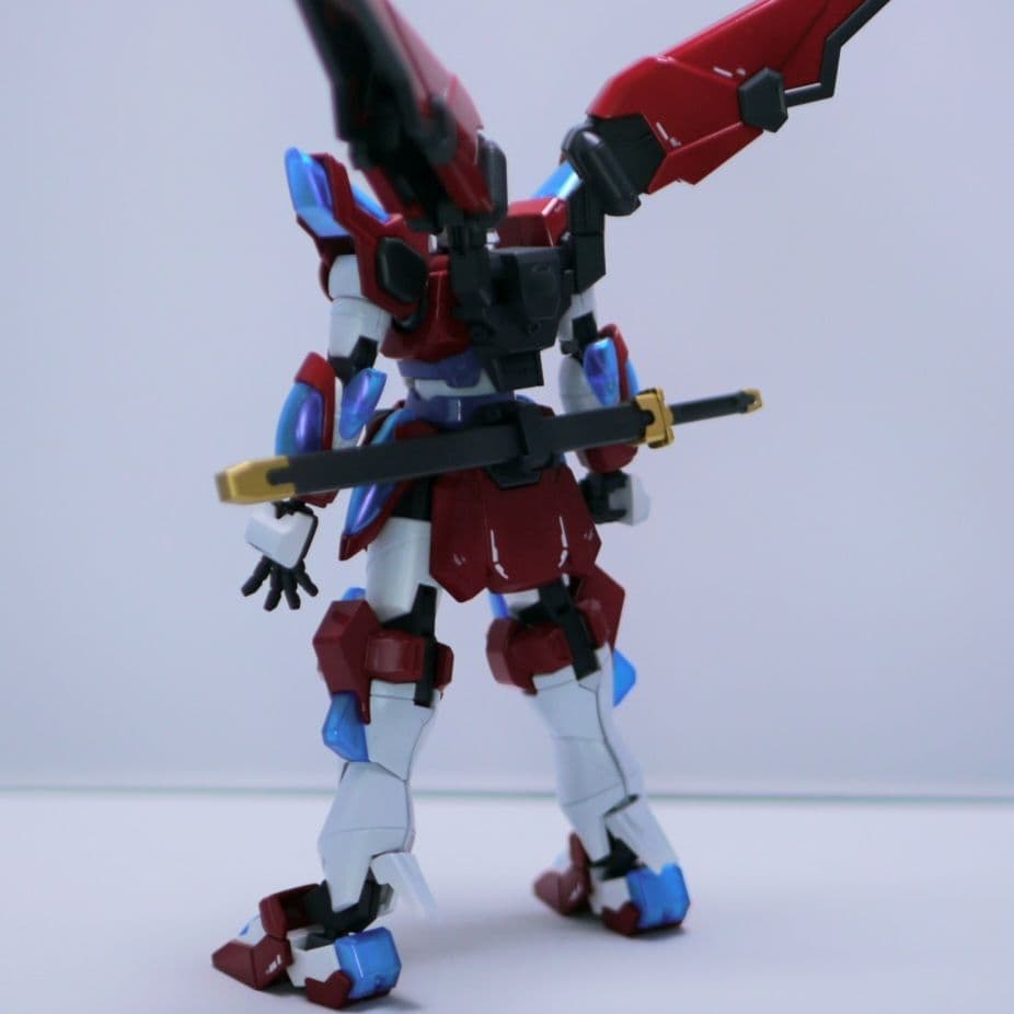 HG 神バーニングガンダム 塗装 完成品 バンダイ ガンプラ 1/144