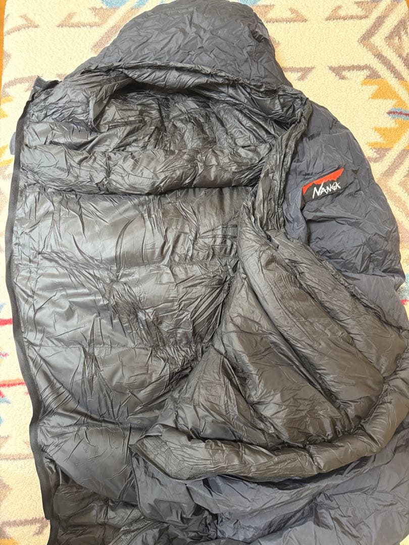 NANGA 山渓 オーロラ600DXオールブラックレギュラー