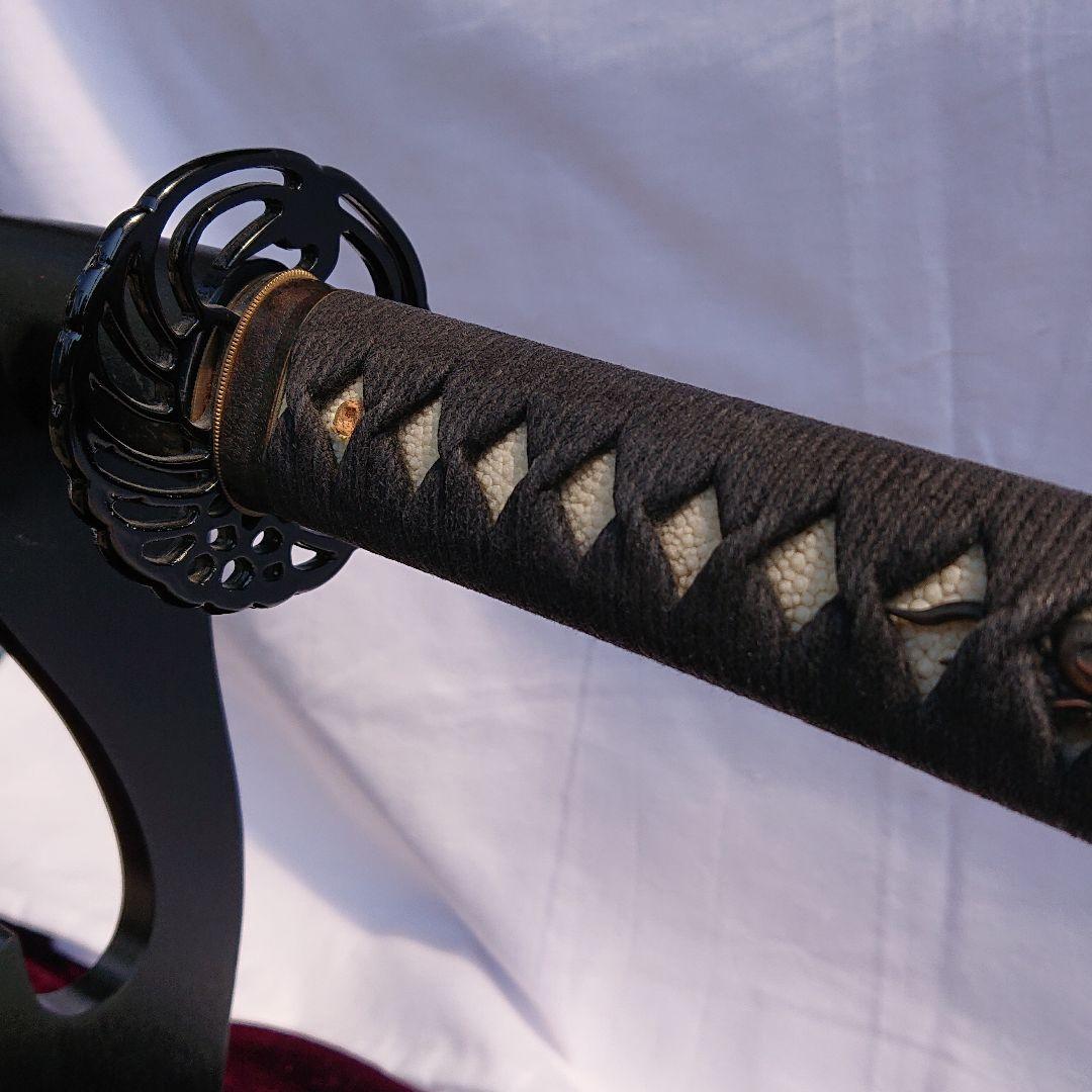 本格居合練習刀 砂型合金 樋入り刀身