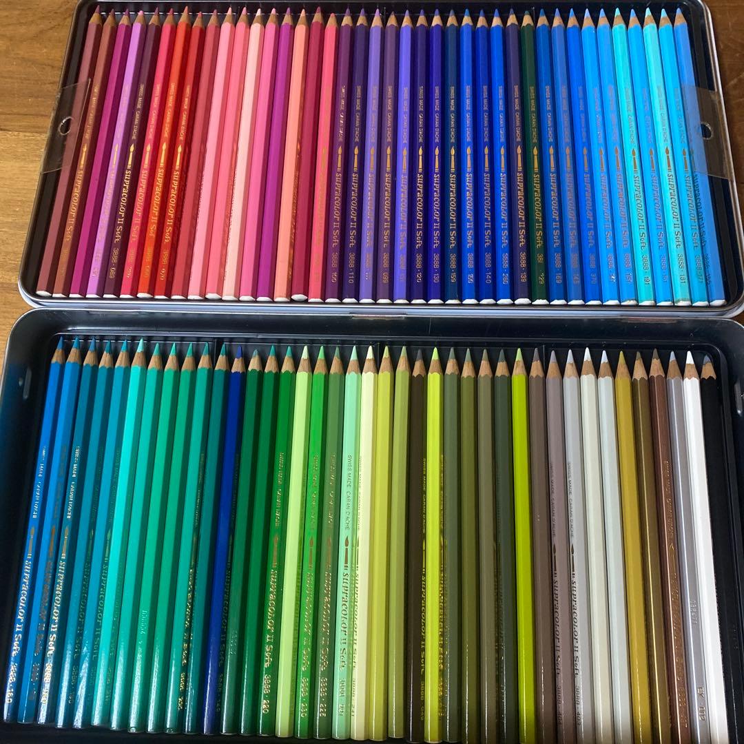 カランダッシュ 120色 スプラカラーソフト 水彩色鉛筆 スイス製