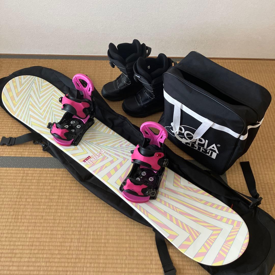 ZUMA スノーボード 3点セット ＋ボードバッグ＋ブーツバッグの5点セット