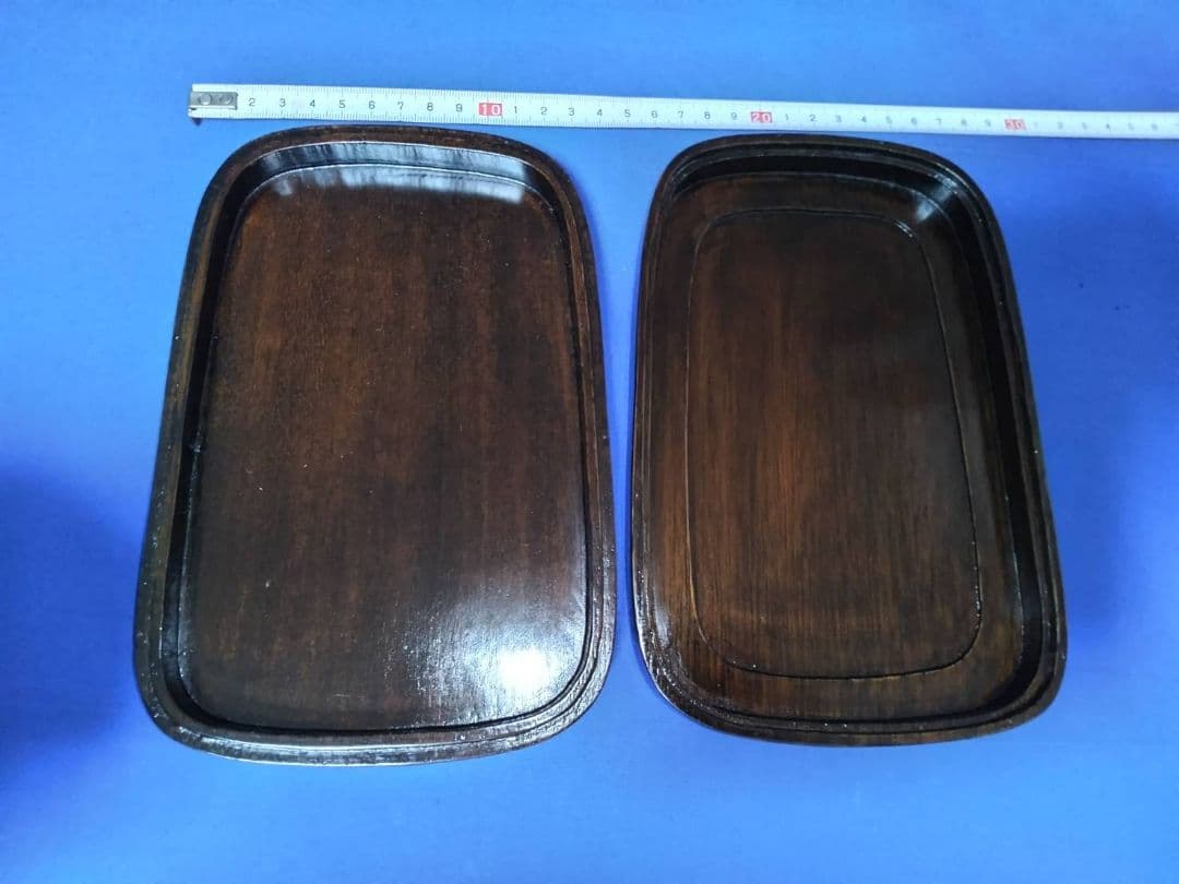 硯　麻子坑先夾長方硯　中国硯