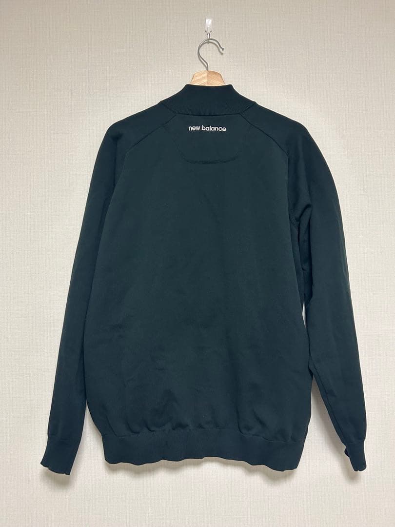 《美品》ニューバランスゴルフ　フルジップニットブルゾン　サイズ7 XXL
