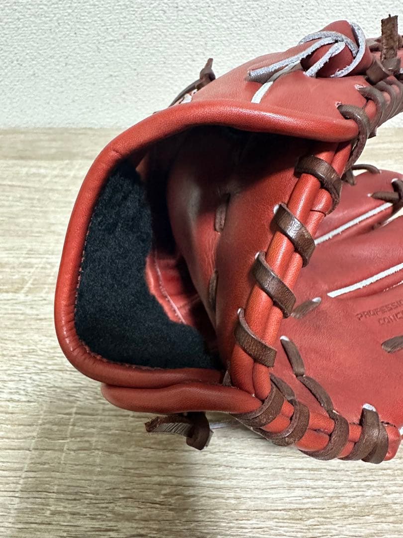 ki-no3ZETT プロステイタス 軟式グローブ 赤