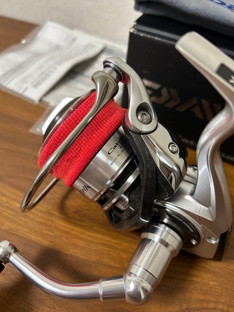 【程度良好】ダイワ 12キャタリナ 4500（ゴメクサスノブ・回転良好）