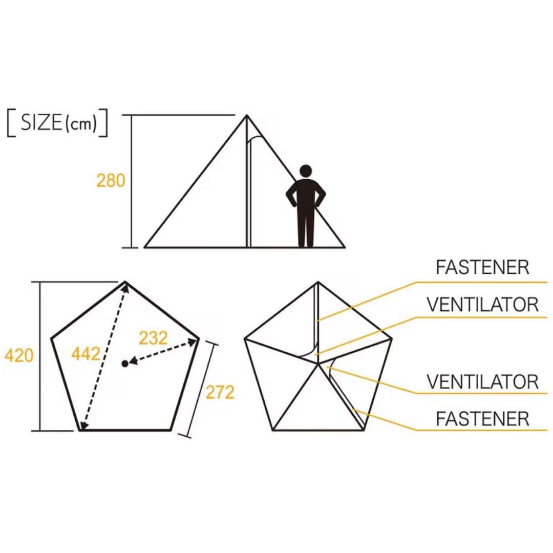 【美品、希少】テンマクデザイン サーカス TC DX