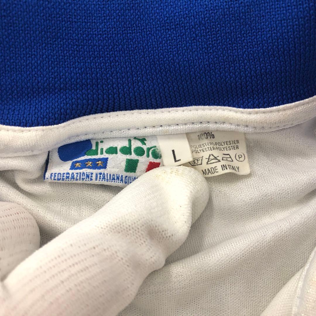 M12/009 Diadora ディアドラ イタリア代表長袖ユニフォーム L