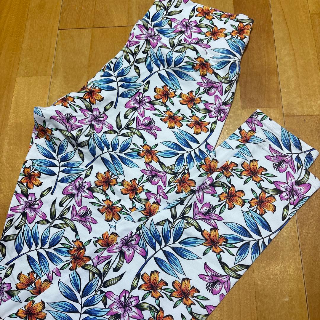 Linda Works 花柄 ヨガウェア 上下セット