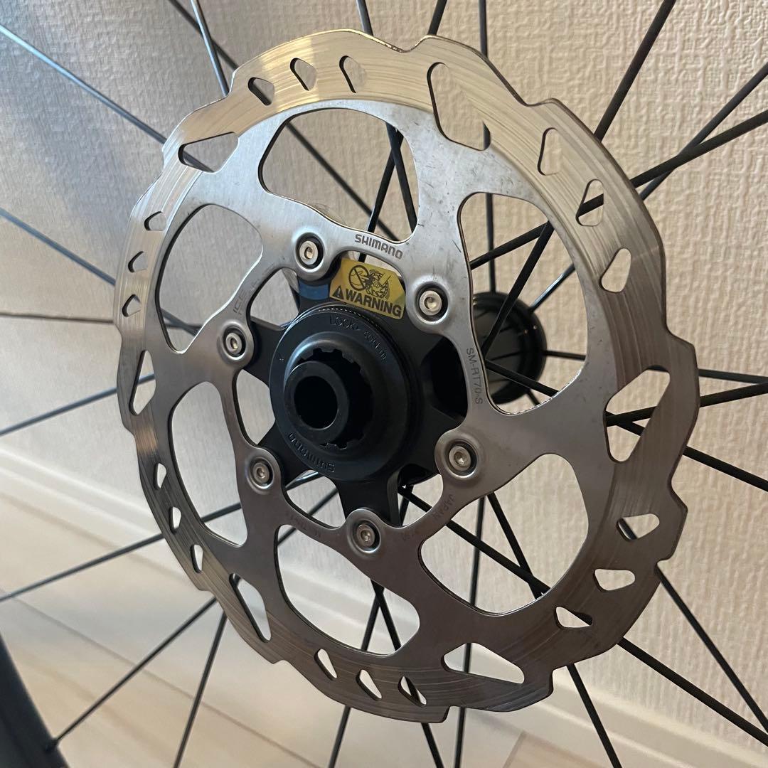 【着払い】GIANT SLR1 36 カーボンホイール 前後セット Disk