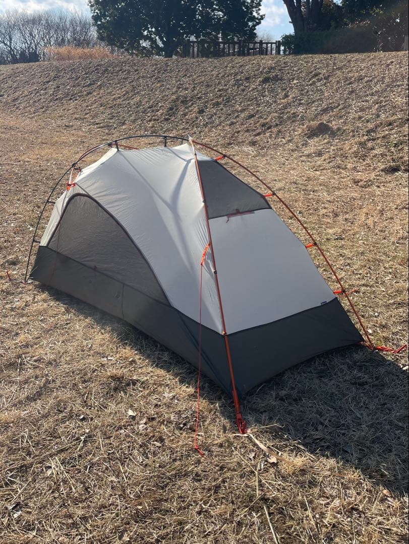 NEMO KUNAI 2P 山岳用4シーズンテント フットプリント付 ペグ未使用