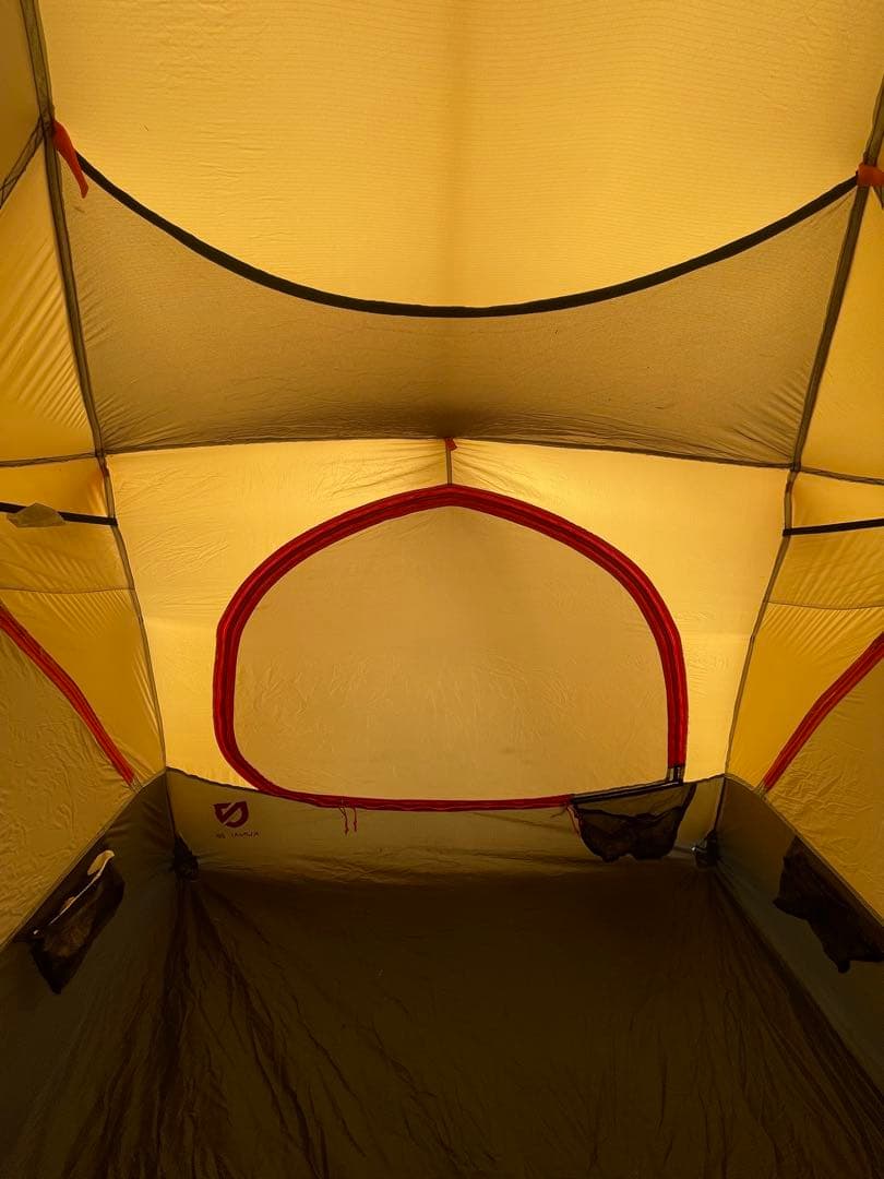 NEMO KUNAI 2P 山岳用4シーズンテント フットプリント付 ペグ未使用
