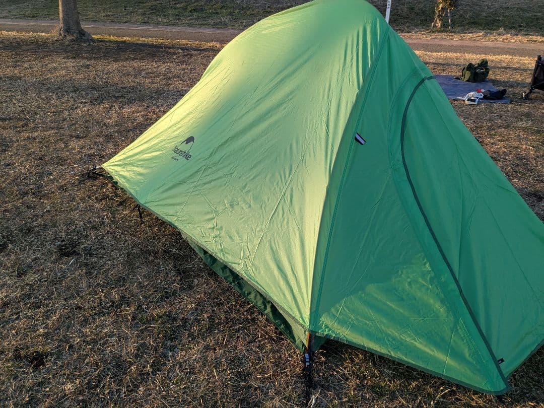 Naturehike Cloud UP 2 キャンプテント フットプリント付き