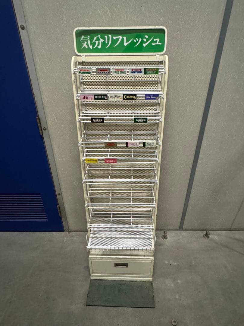 昭和レトロ ヴィンテージ ロッテ 陳列 販売台 調節ネジ欠損あり