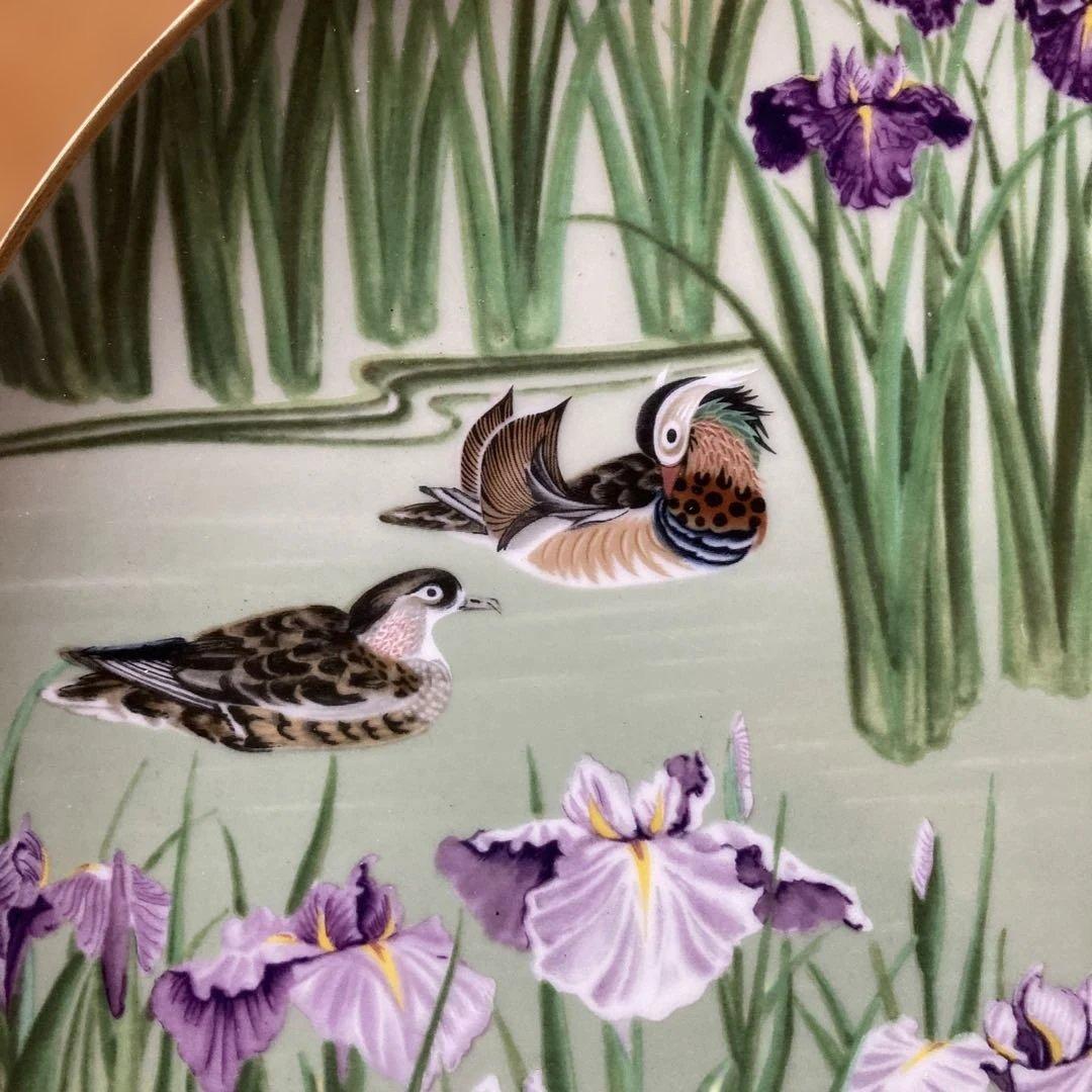 フランクリンポーセリン 花鳥十二か月 飾皿コレクション　野畑直子作　4枚欠品