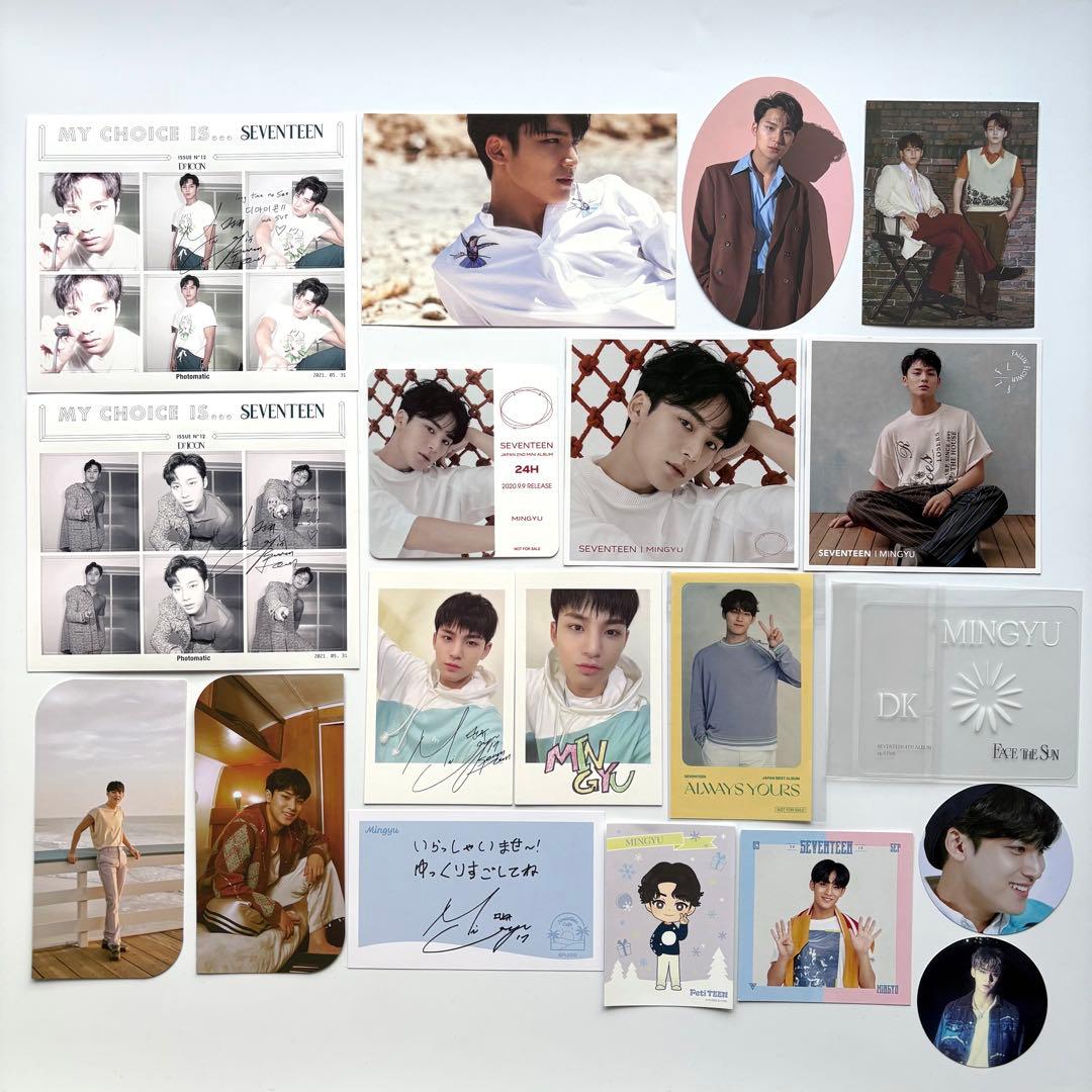 seventeen 缶バッジ　anan ウォヌ　ミンギュ　セブチカフェ　ソウル