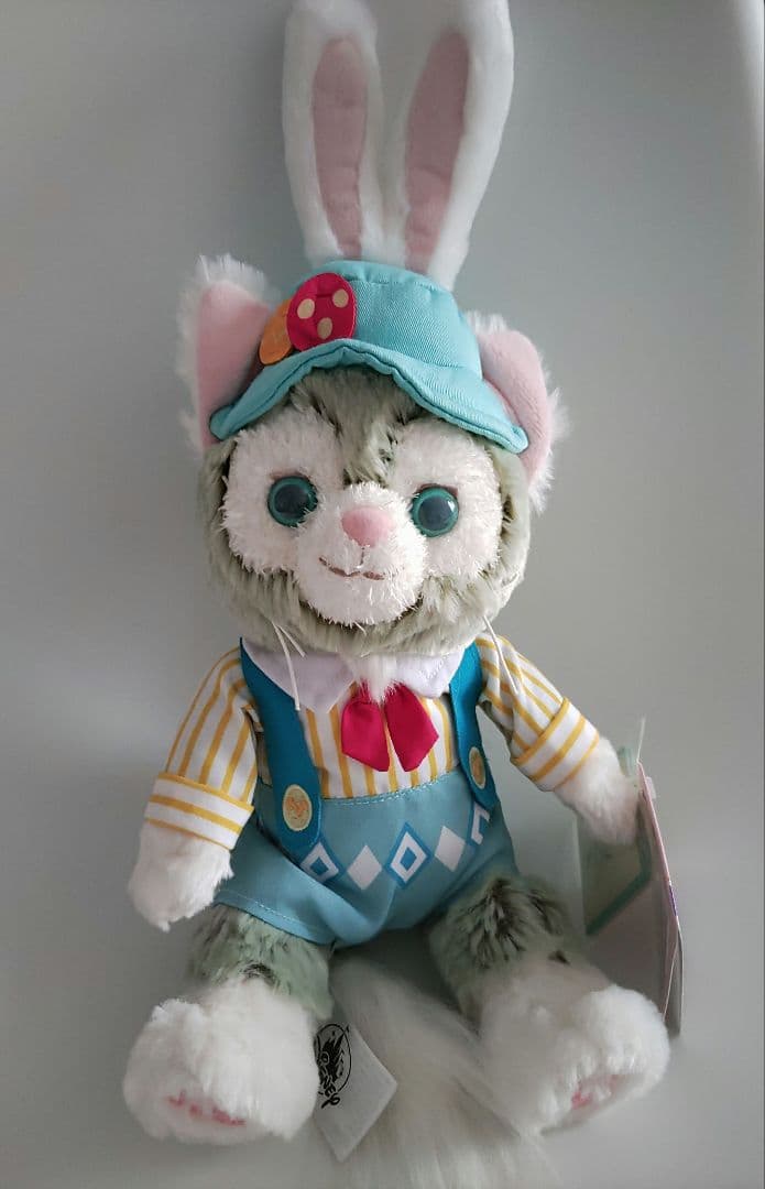 上海ディズニー　ダッフィー　イースターぬいぐるみ4点セット