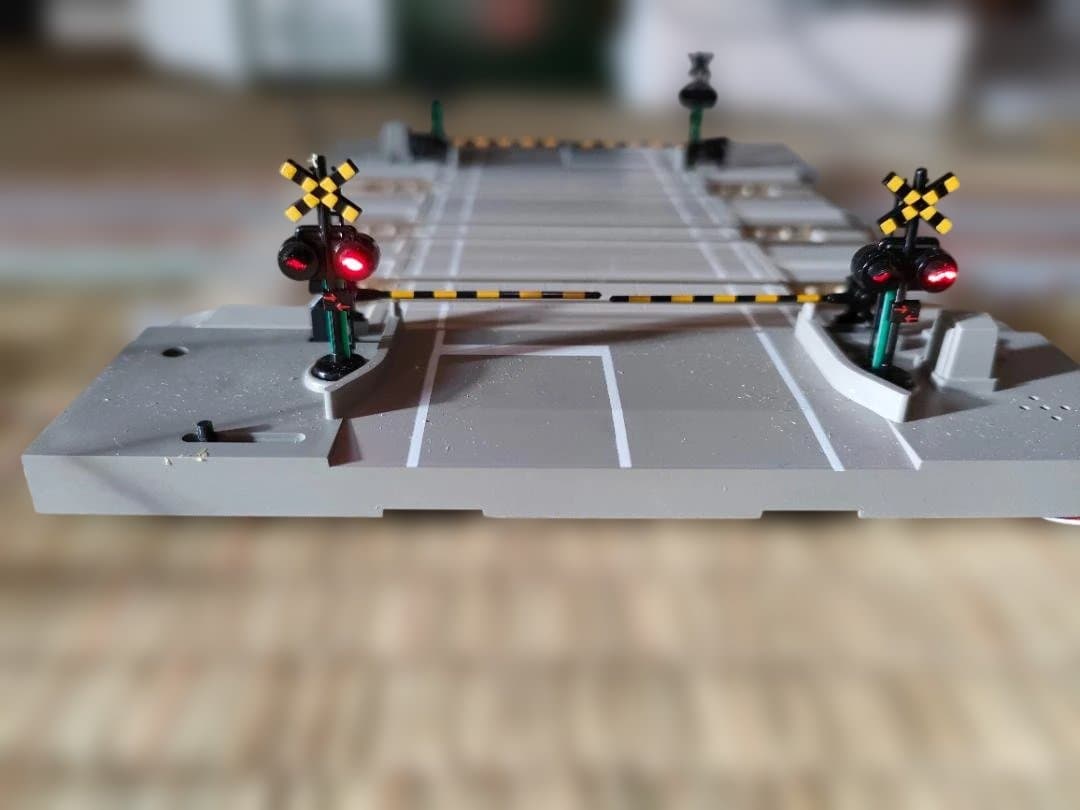 KATO 自動踏切セット 基本セット+複線化セット×２　中古品