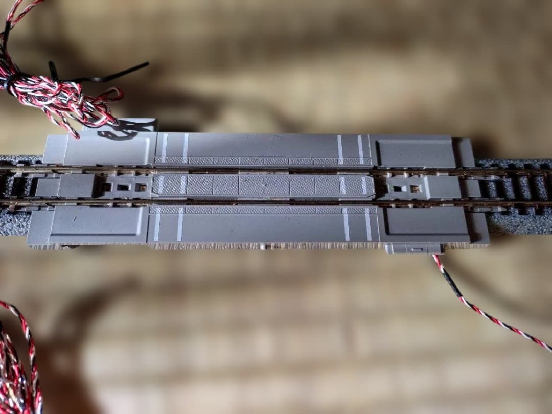 KATO 自動踏切セット 基本セット+複線化セット×２　中古品