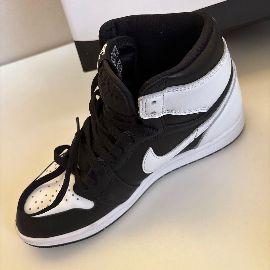 エアジョーダン1 HIGH OG BLACK and WHITE 26.5