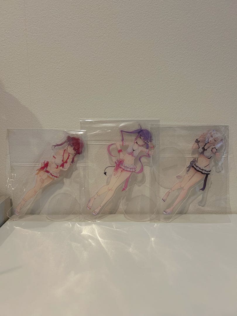 ホロライブ　水着　アクリルスタンド　１７点セット♡ おまけステッカー付き‼️