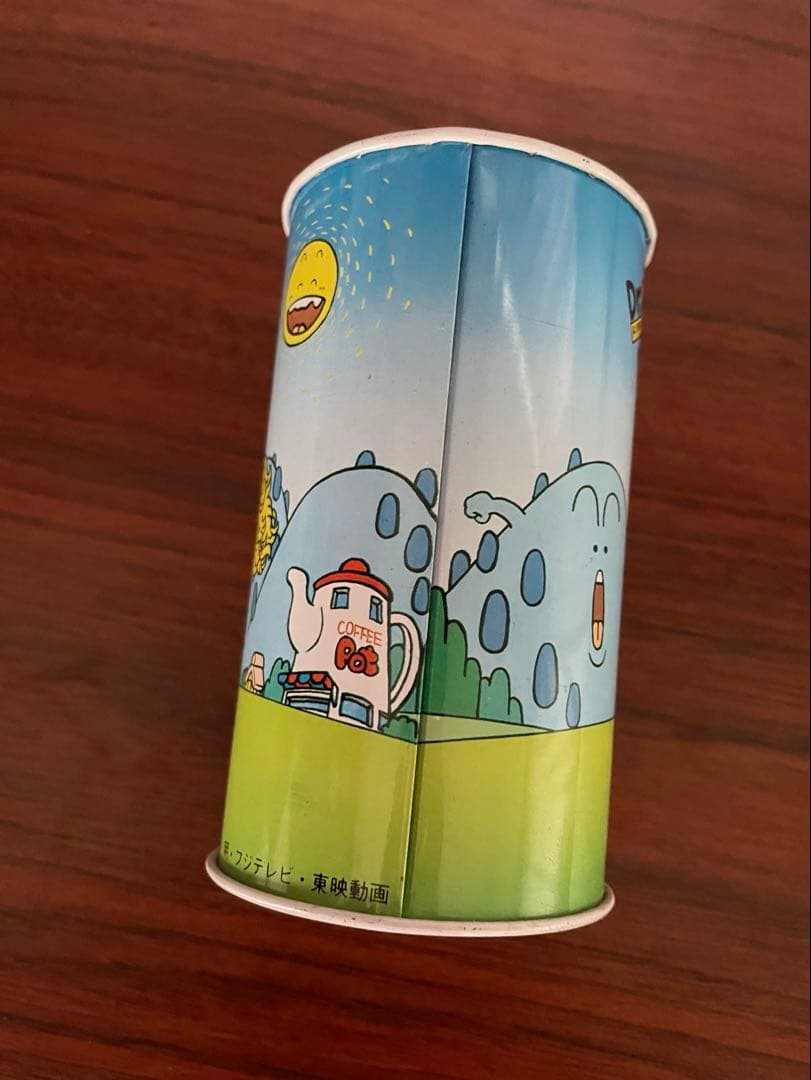 アラレちゃん　ドクタースランプ　 貯金箱　缶 レア　昭和レトロ　鳥山明　当時物