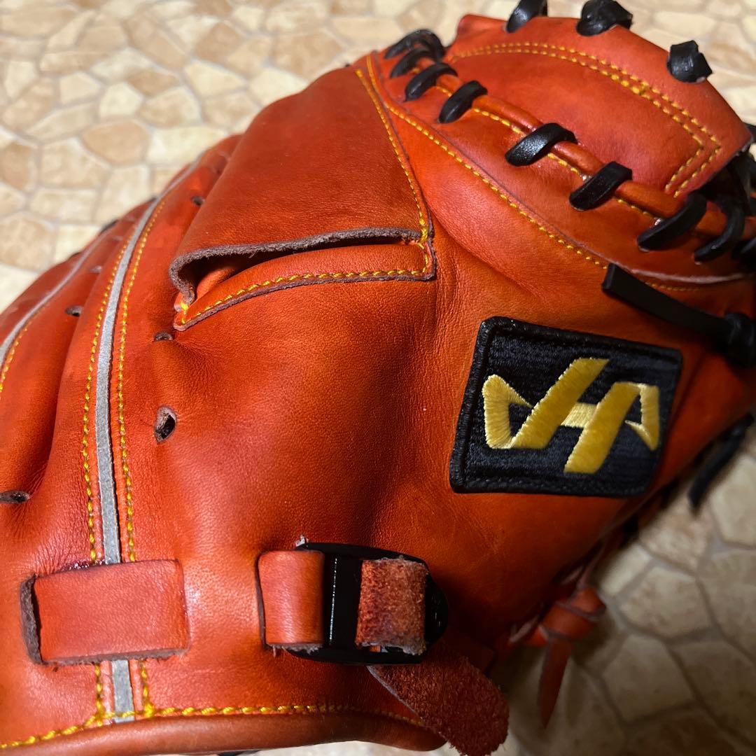 ハタケヤマ 軟式 野球 グローブ 大人用 キャッチャーミット 人気 117