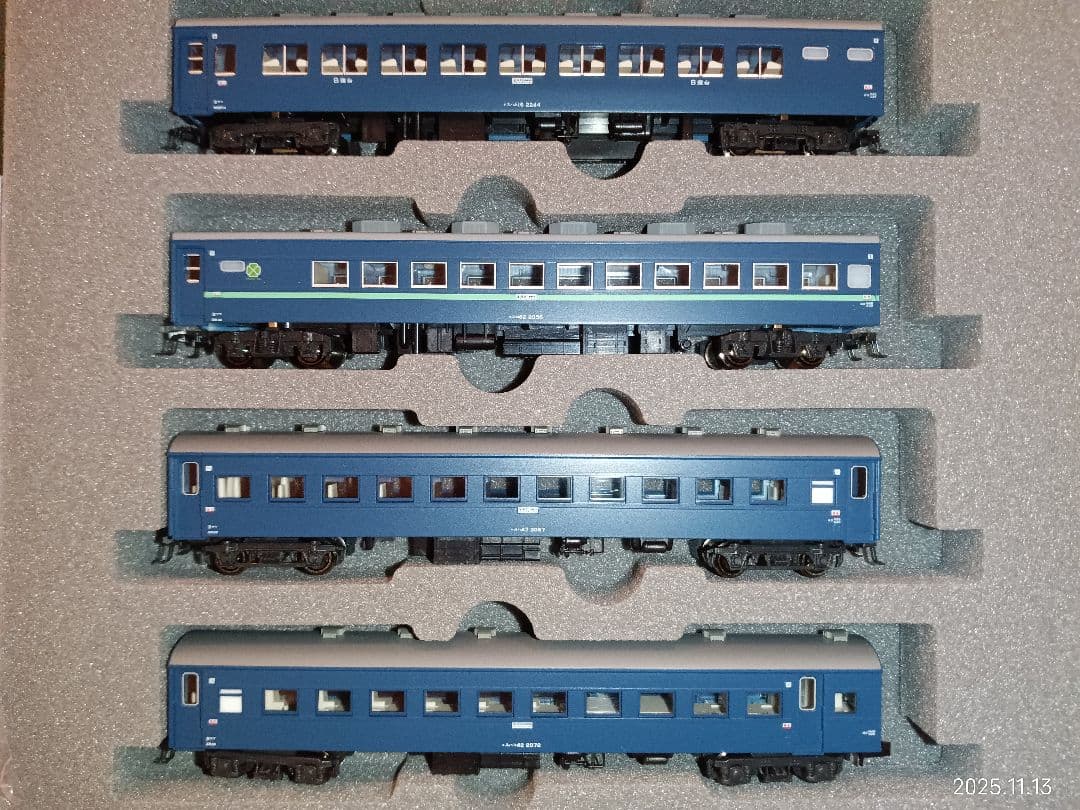 KATO 10-816 10系 寝台急行「能登」 7両基本セット