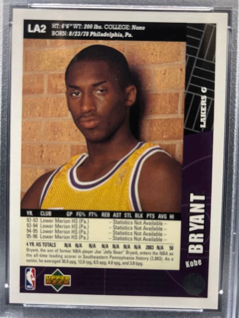 PSA10 RC コービー ブライアント / kobe NBA