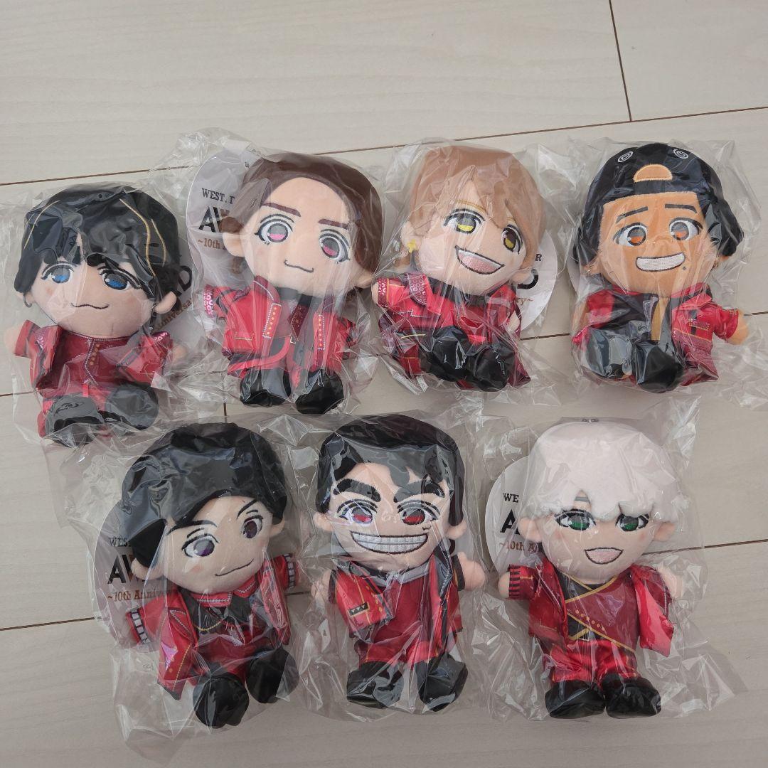 ちびスト　AWARD　WEST. ぬい　7体セット