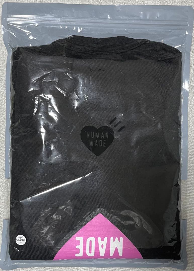 HUMAN MADE ピカチュウ Tシャツ L ブラック