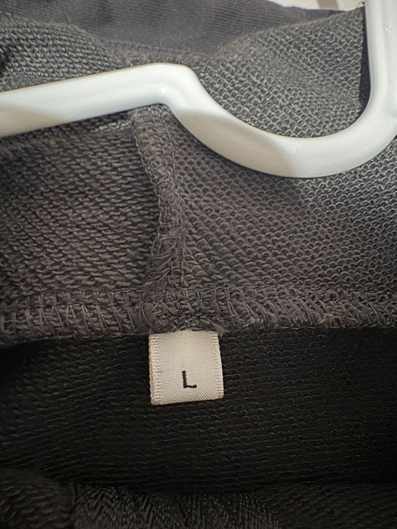 超特急REAL?パーカー チャコール Lサイズ