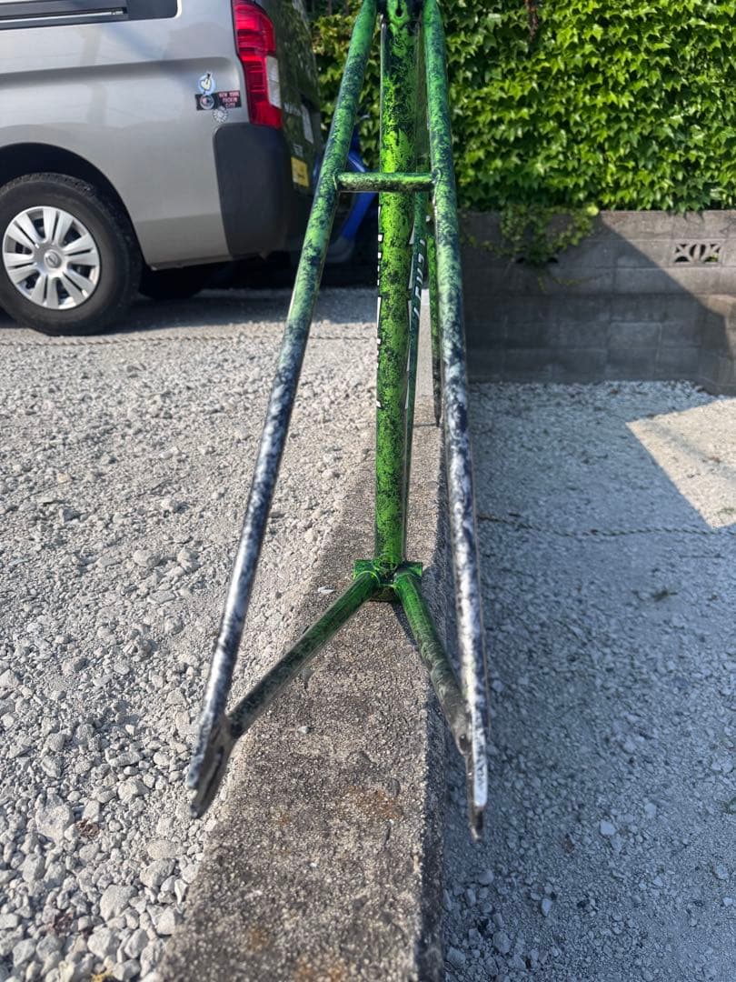 T*e様 LEVEL ピスト・シングルスピードフレーム グリーン